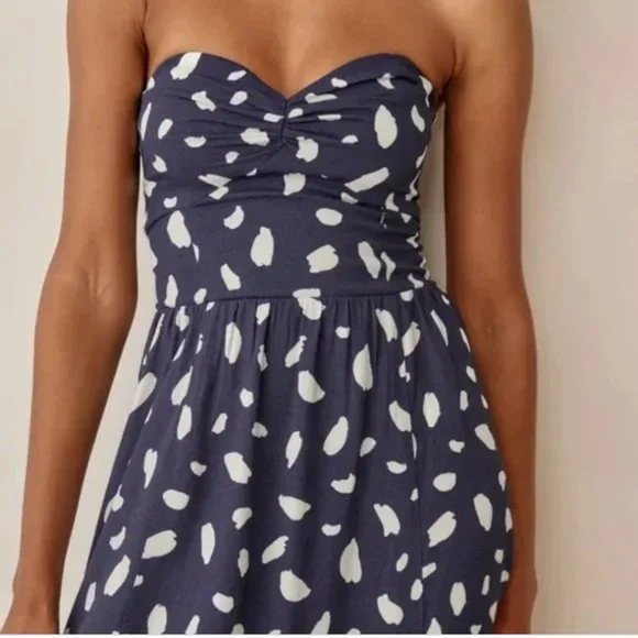 Reformation Aymeline Dress Splatter - Picture 2 of 9